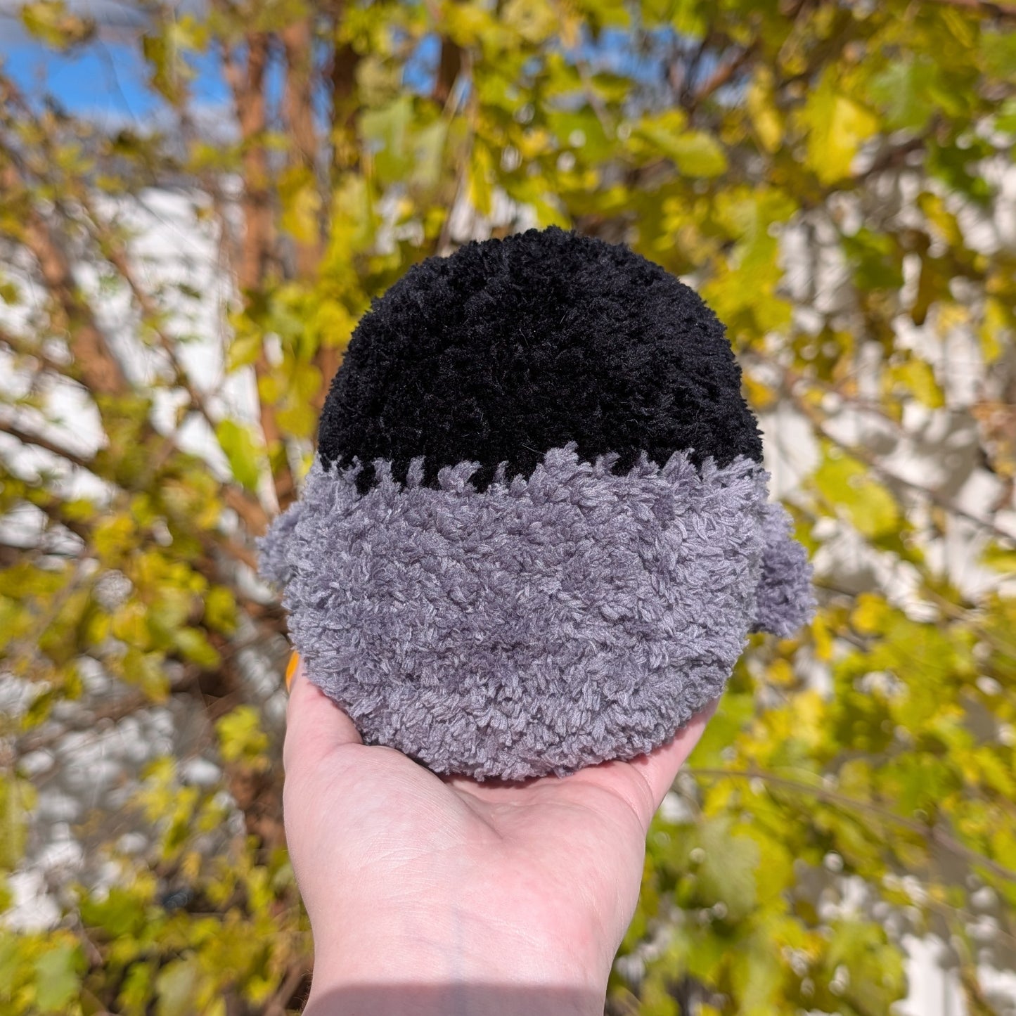 Fluffy Baby Penguin Crochet Plushie