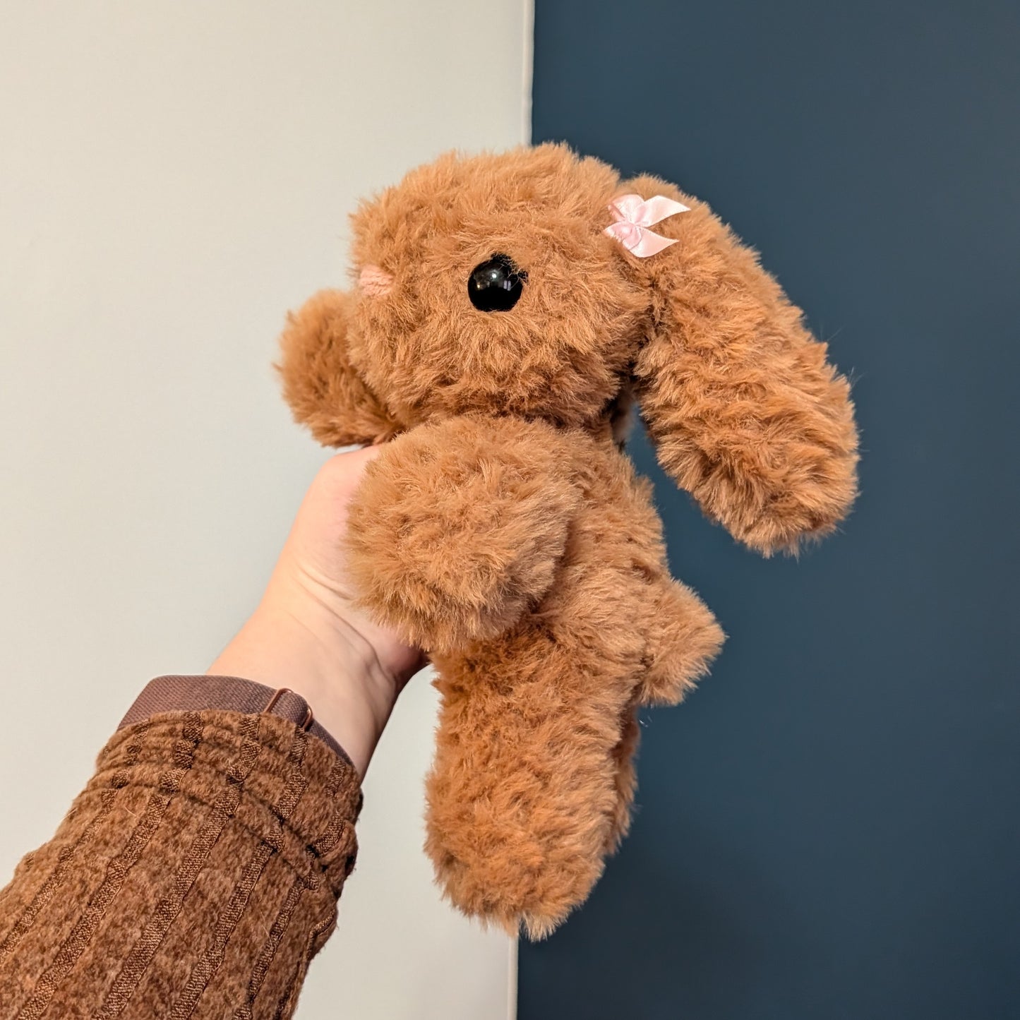 Maple the Fluffy Bunny Crochet Plushie