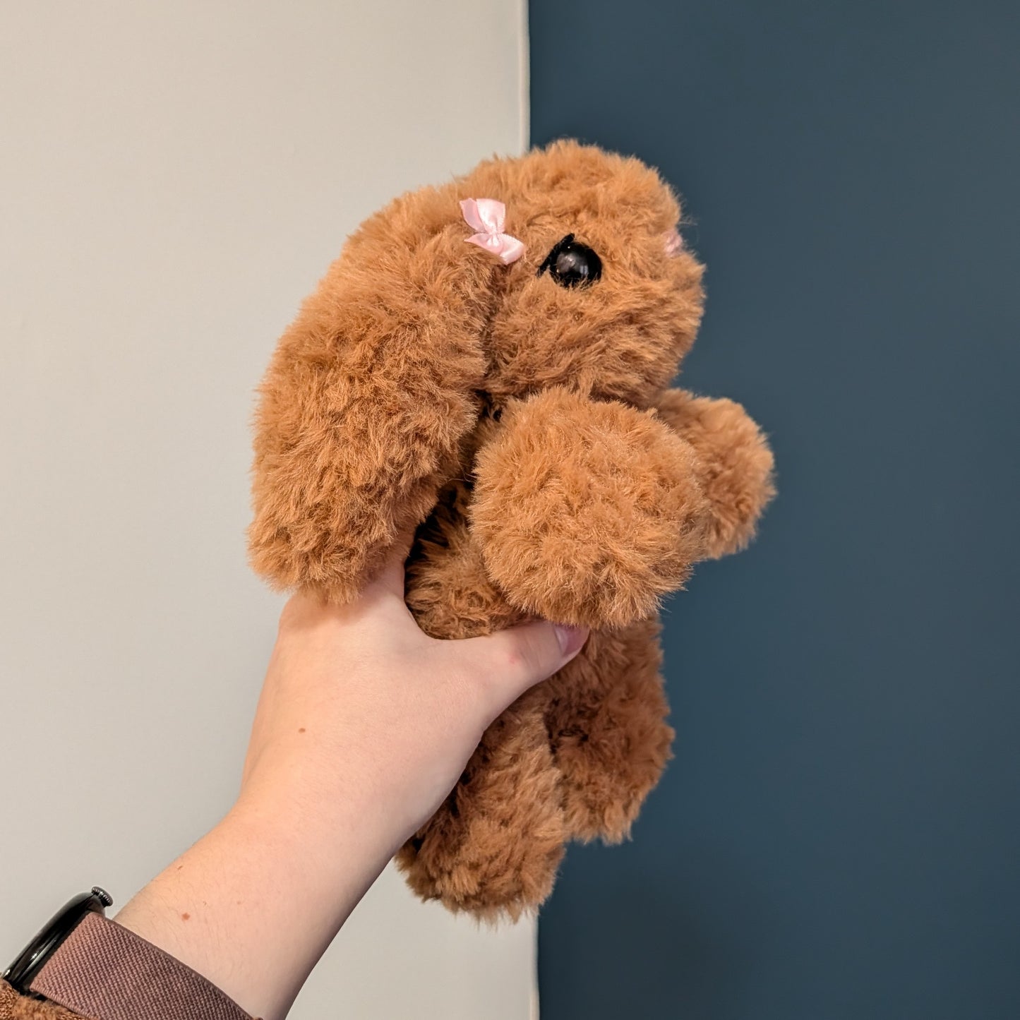 Maple the Fluffy Bunny Crochet Plushie