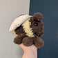 Fluffy Carpenter Bee Crochet Plushie