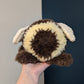 Fluffy Carpenter Bee Crochet Plushie