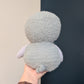 Weighted Fuzzy Water Penguin Crochet Plushie
