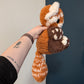 MADE TO ORDER Jumbo Fluffy Red Panda Snuggler Crochet Plushie