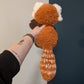 MADE TO ORDER Jumbo Fluffy Red Panda Snuggler Crochet Plushie