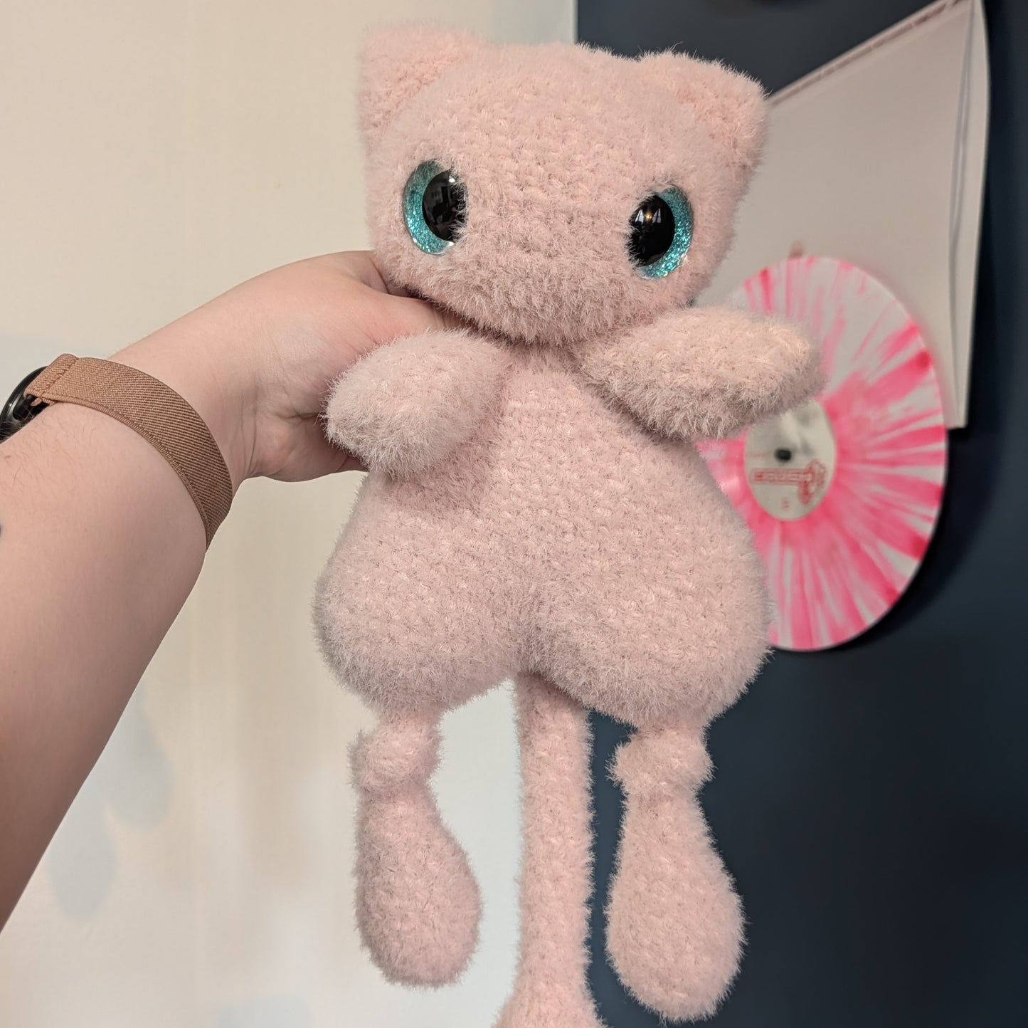 Jumbo Fuzzy Legendary Space Cat Snuggler Crochet Plushie