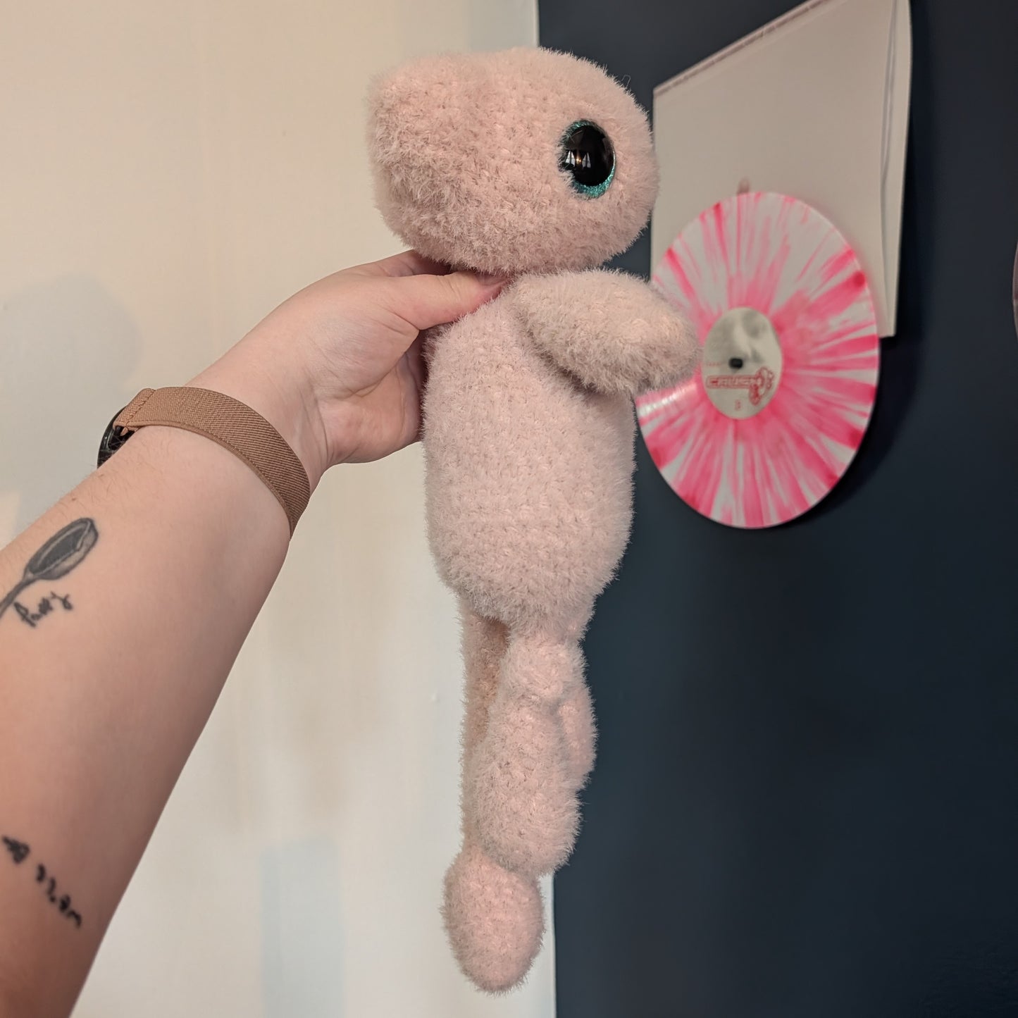 Jumbo Fuzzy Legendary Space Cat Snuggler Crochet Plushie