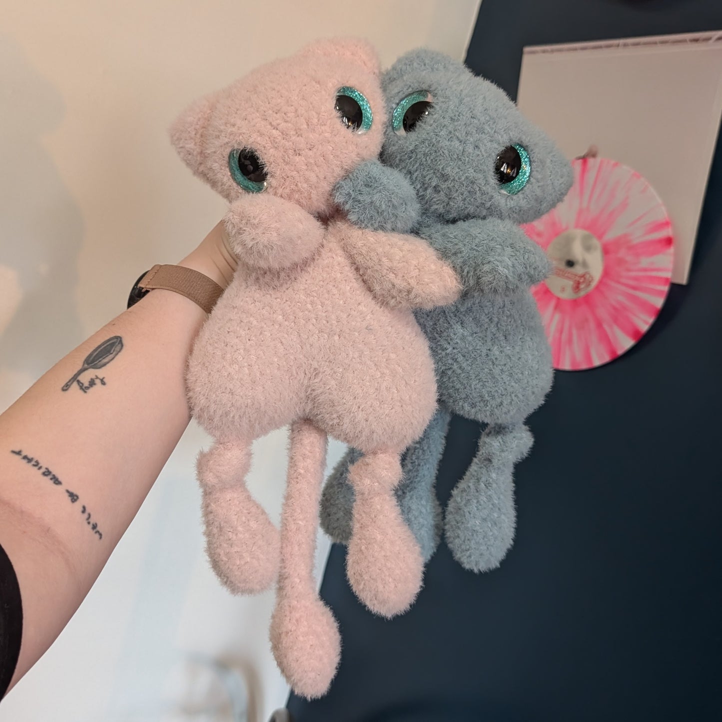 Jumbo Fuzzy Shiny Legendary Space Cat Snuggler Crochet Plushie