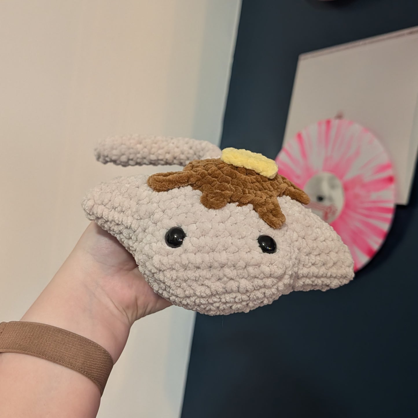 MADE TO ORDER Sea Pancake Stingray Crochet Plushie