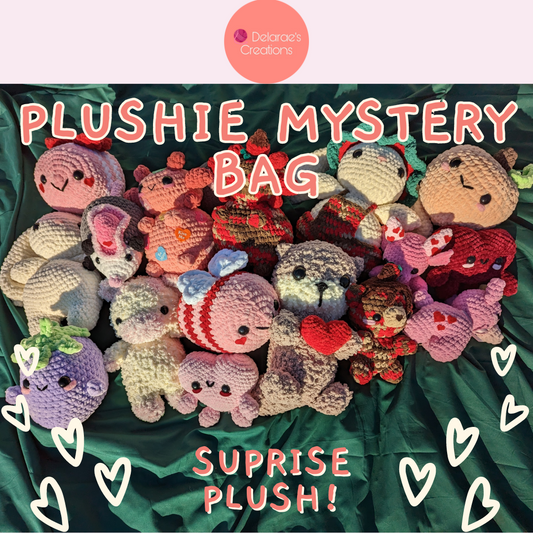 Crochet Plushie Mystery Bag Box / Surprise Plush