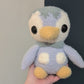Weighted Fuzzy Water Penguin Crochet Plushie