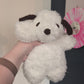Weighted Fluffy Soup Belly Puppy Dog Crochet Plushie