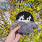Fluffy Baby Penguin Crochet Plushie