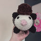 Cowboy or Plain Opossum Crochet Plushie