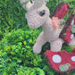 CUSTOM ORDER Nature Mushroom Cottagecore Wyvern Dragon Crochet Plushie [Archived]