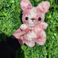 Pink Baby Bunny Crochet Plushie