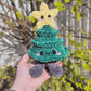 Kawaii Christmas Tree Crochet Plushie