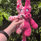 Pink Split Mori the Vessel Crochet Plushie