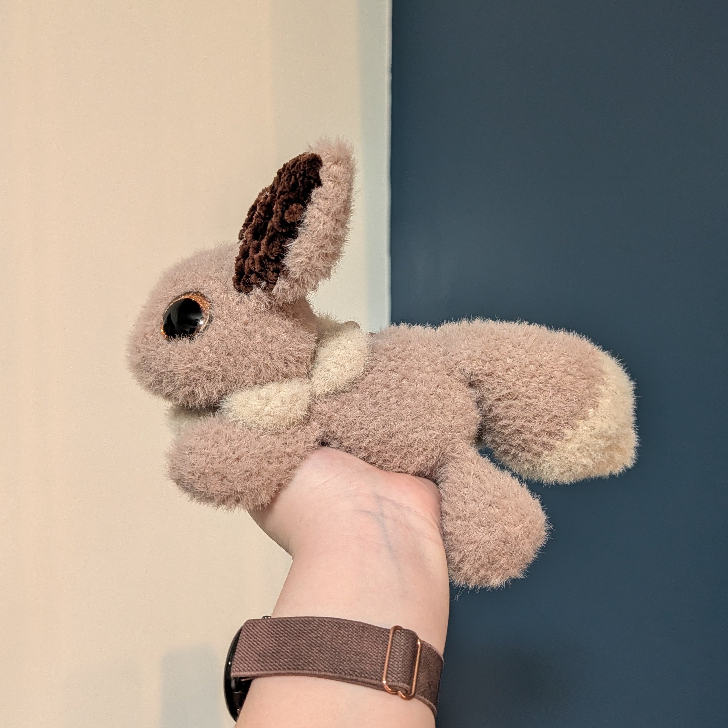 Weighted Fuzzy Elemental Fox Crochet Plushie – Delarae's Creations