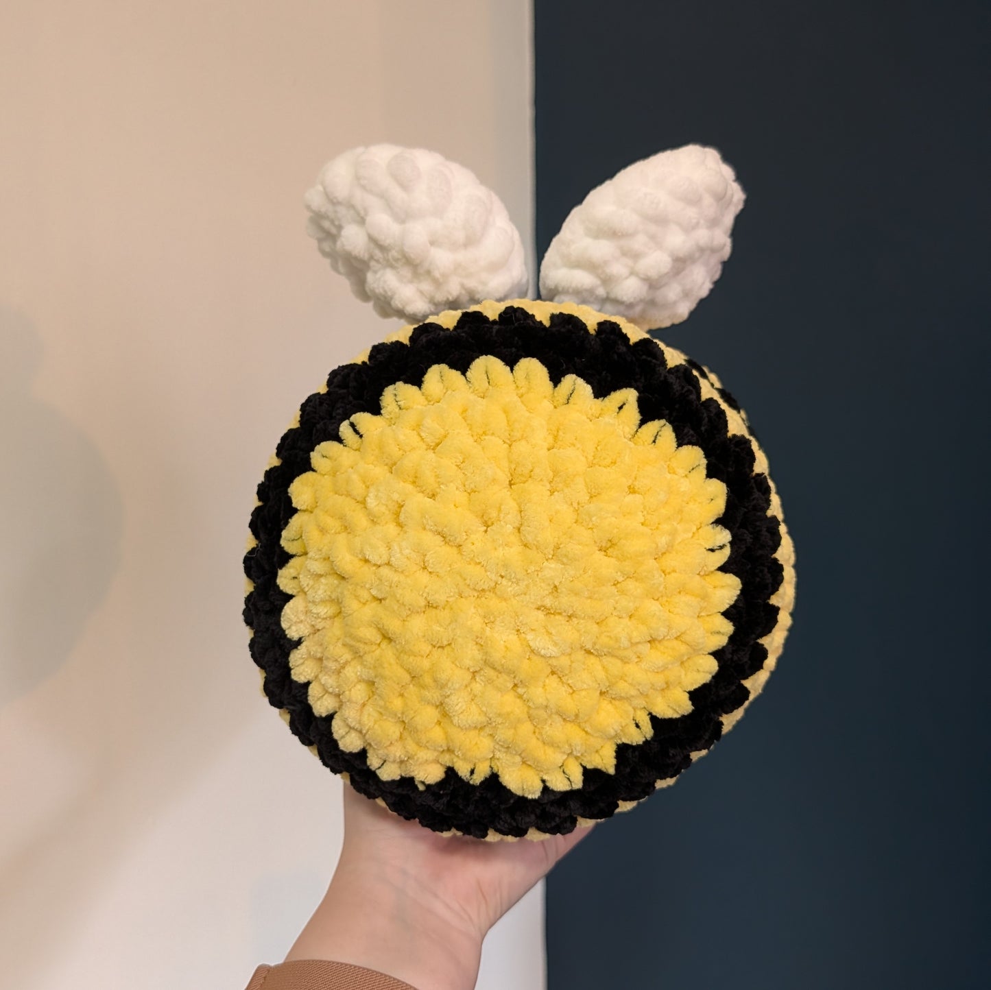 MADE TO ORDER Jumbo Classic Bee Crochet Plushie