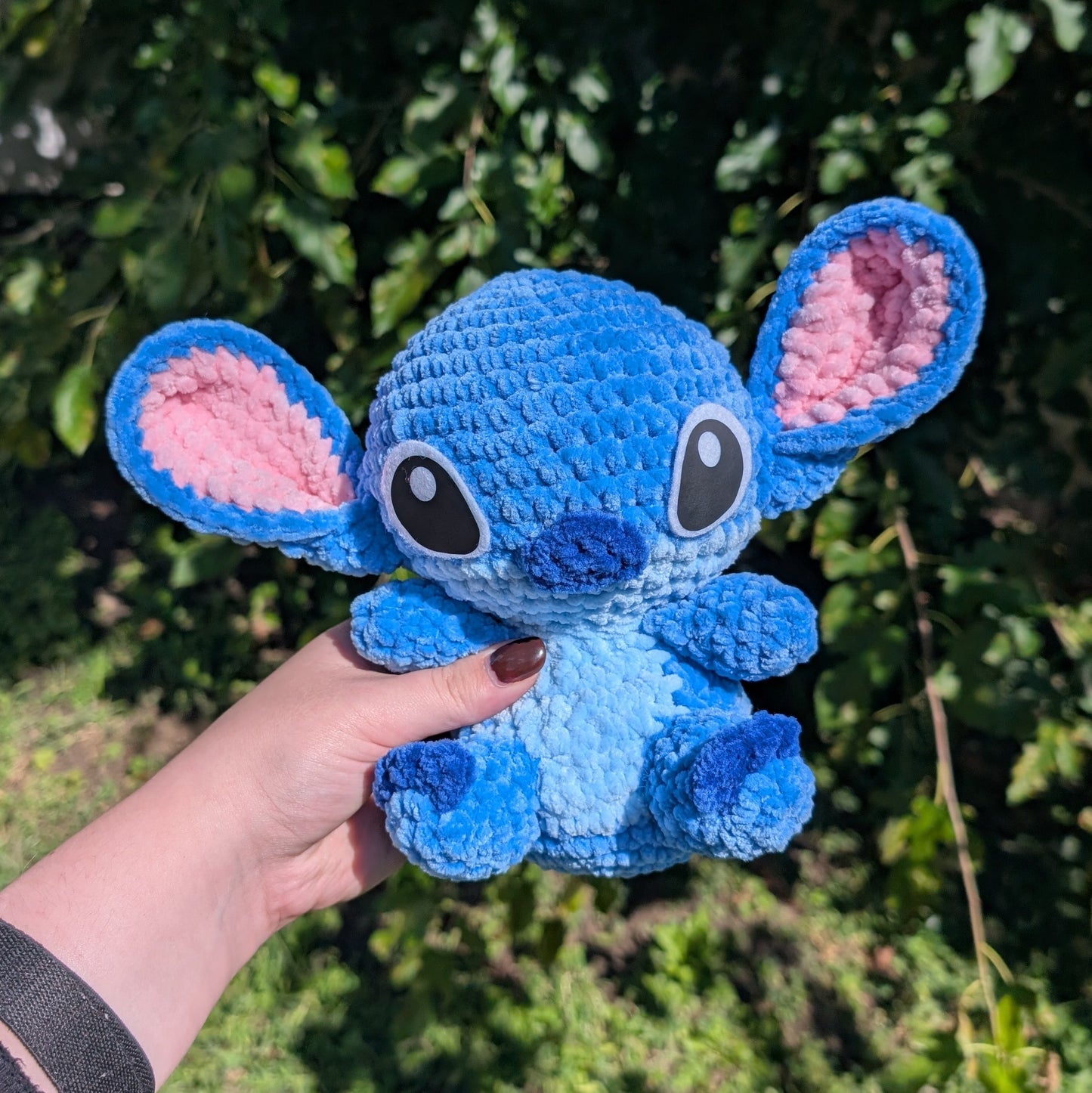 Blue Alien Family Friend Crochet Plushie