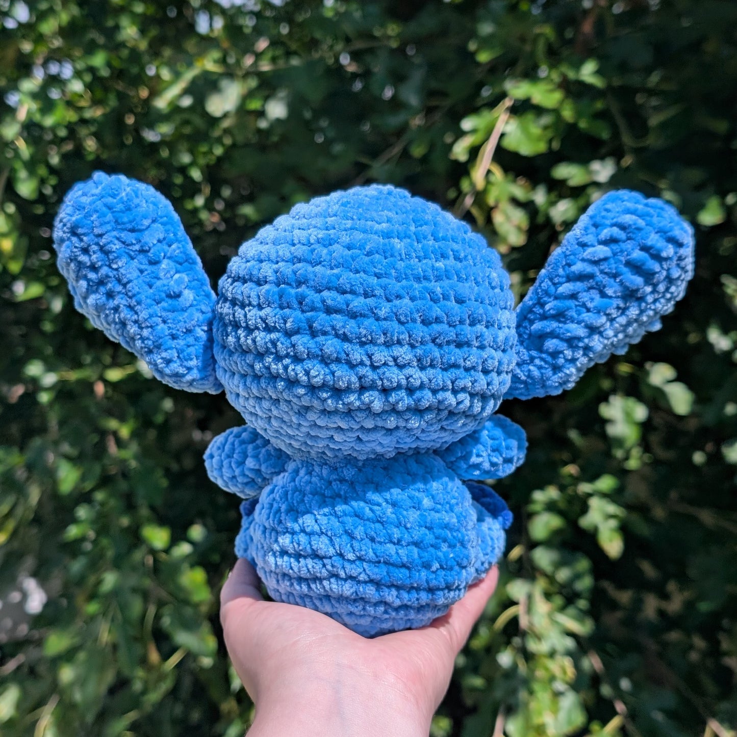 Blue Alien Family Friend Crochet Plushie