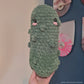 Jumbo Pickle Crochet Plushie