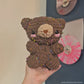 Cosmic Brownie Confetti Teddy Bear Crochet Plushie