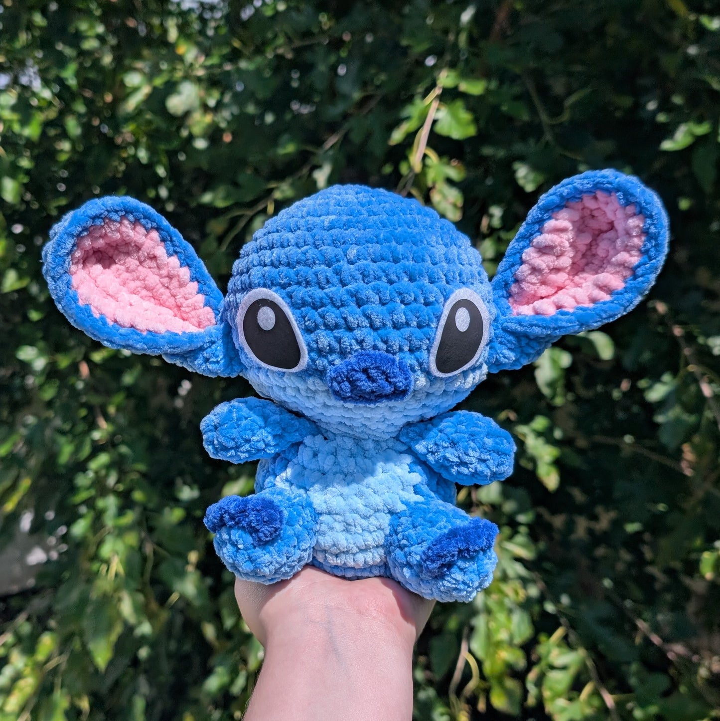 Blue Alien Family Friend Crochet Plushie