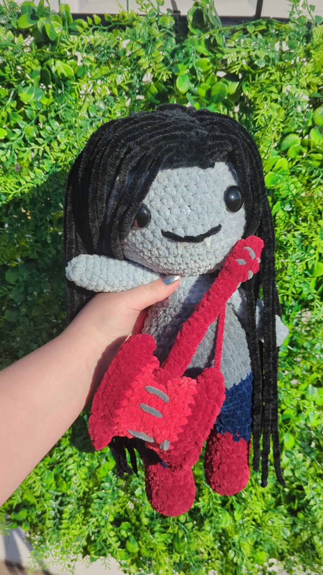 MADE TO ORDER Jumbo Vampire Adventurer Queen Crochet Plushie
