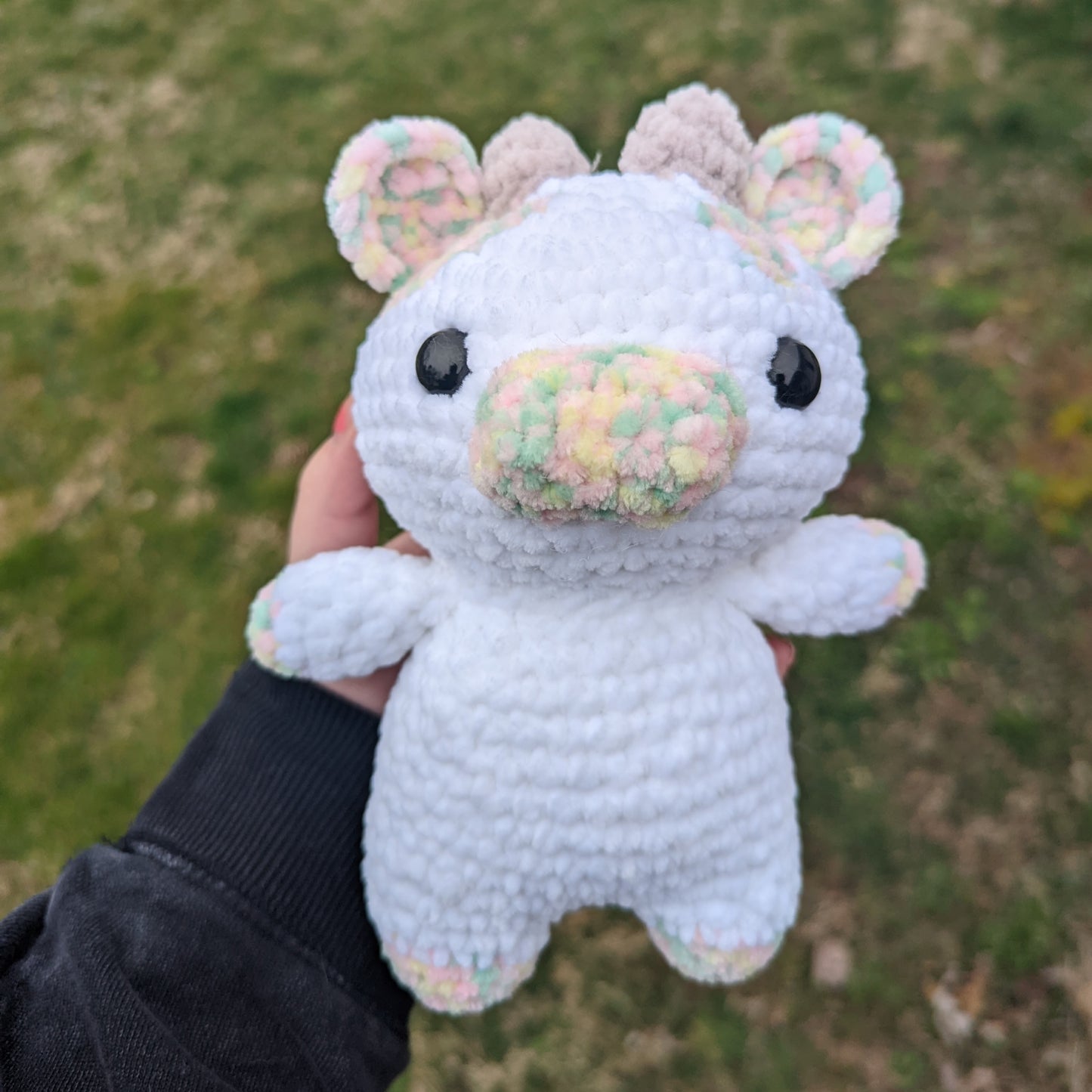 Pastel Cow Crochet Plushie [Archived]