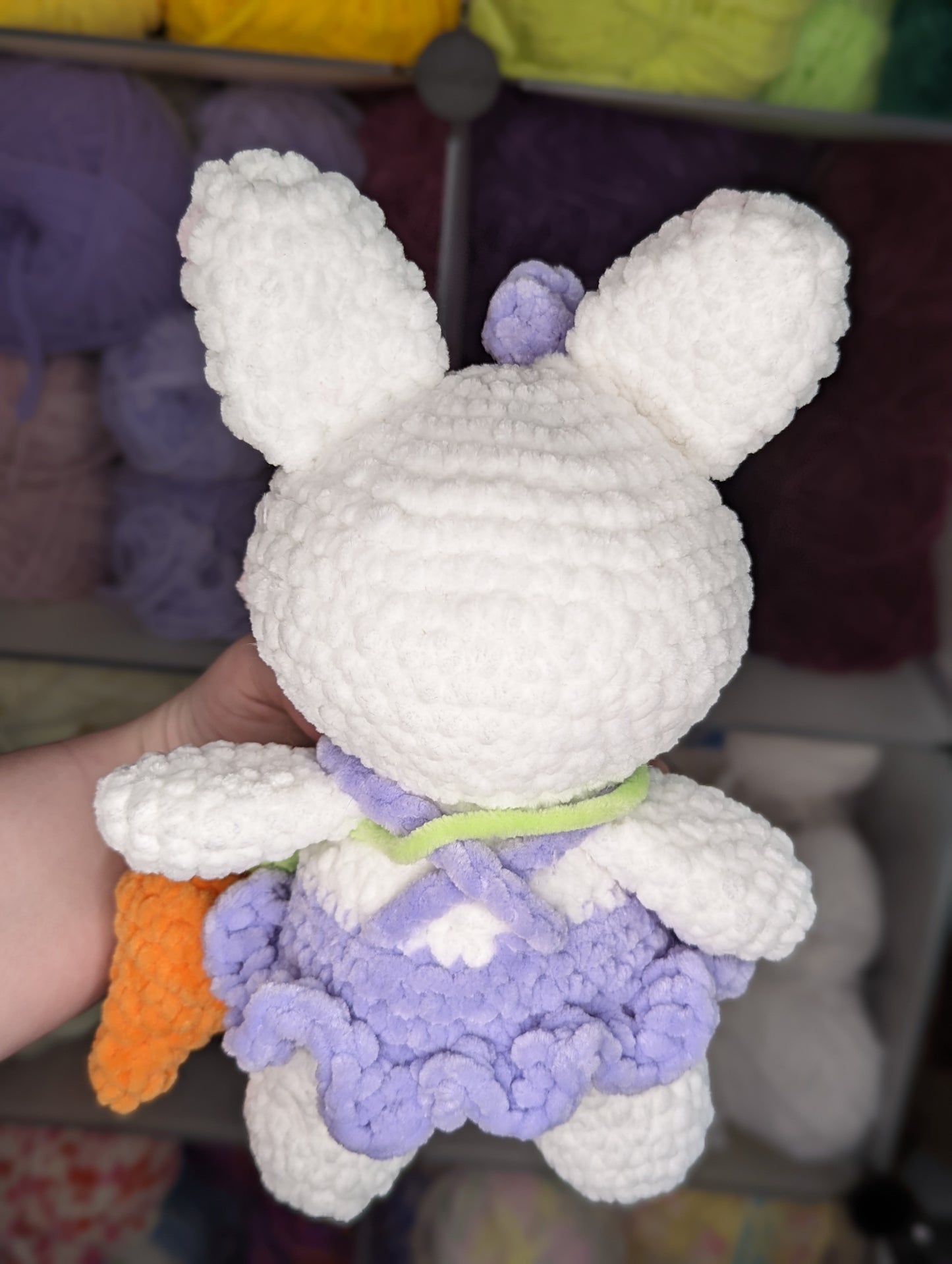 Bunny Wearing Dress Crochet Plushie [Archived]