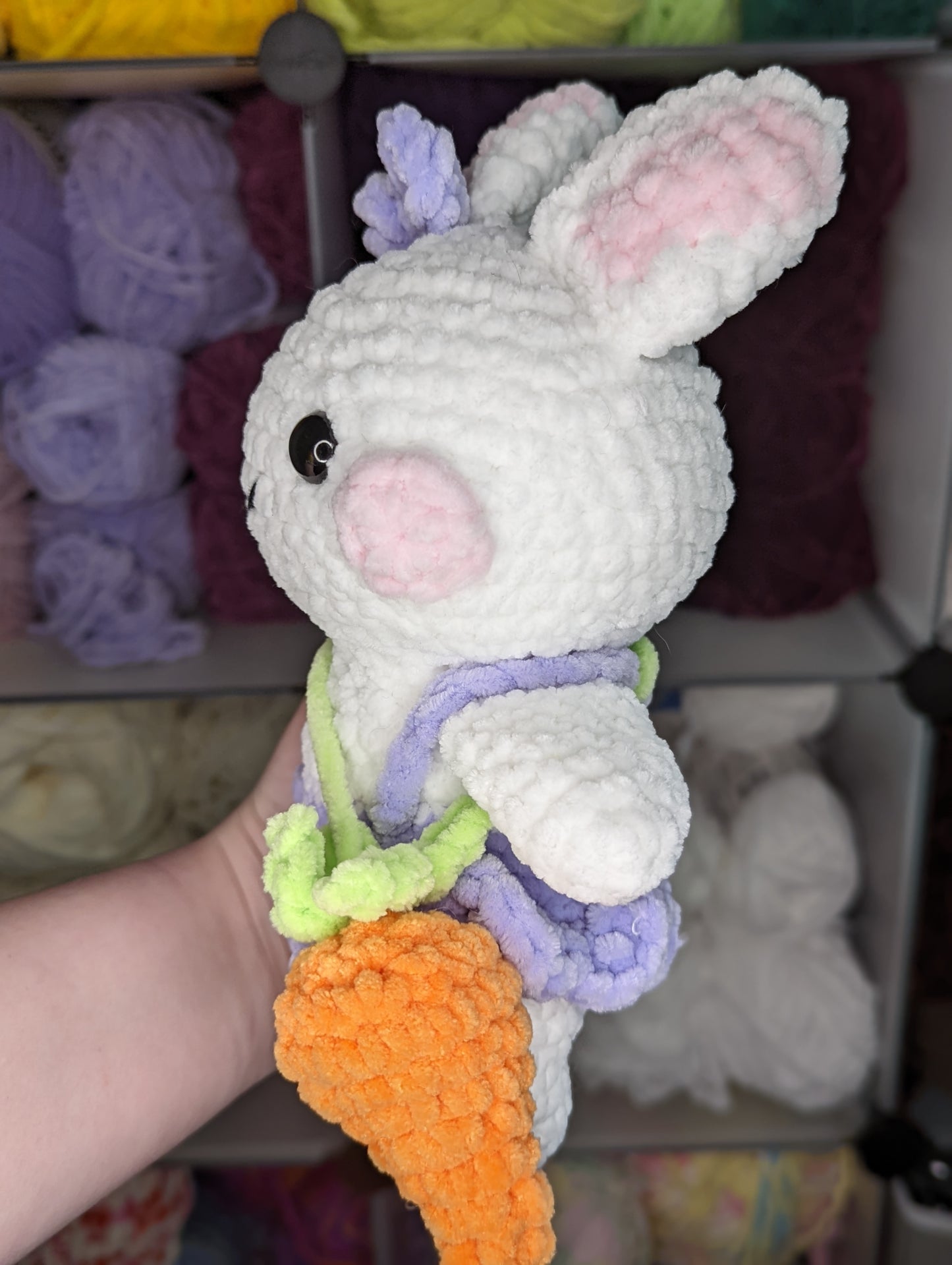 Bunny Wearing Dress Crochet Plushie [Archived]