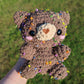 MADE TO ORDER Confetti Teddy Bear Crochet Plushie