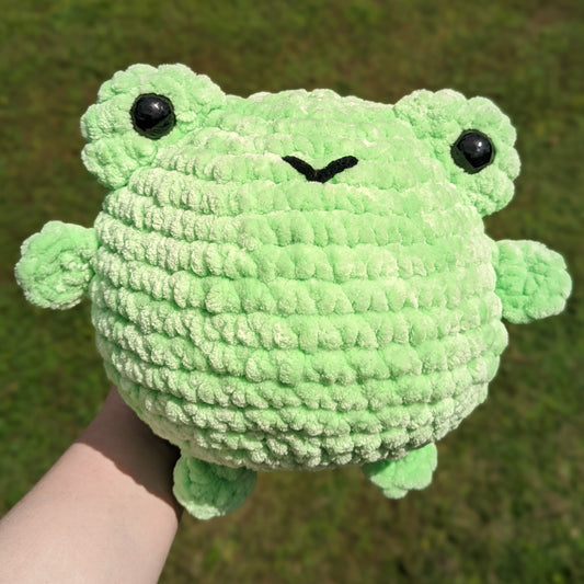 Jumbo Chubby Frog Crochet Plushie [Archived]