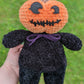 Jack O Lantern Pumpkin Man Crochet Plushie [Archived]