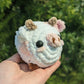 Strawberry Chubby Cow Stress Ball Crochet Plushie [Archived]