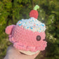2-in-1 Dessert Whale Cupcake and Ice Cream Crochet Pattern // NOT PHYSICAL ITEM