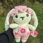 Blossom Bunny in Overalls Crochet Pattern // NOT PHYSICAL ITEM