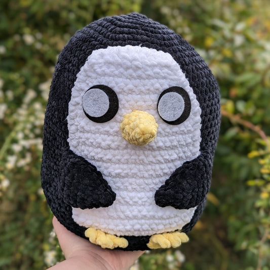 HECHO A PEDIDO Jumbo Gunter el Pingüino Crochet Plushie