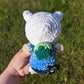 MADE TO ORDER Finn the Human Chibi Style Crochet Plushie // Classic, Pajama, or Buff Baby Finn
