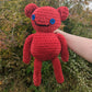 HECHO A PEDIDO Jumbo Hambo Crochet Plushie // Hambo nuevo o usado (muy querido)