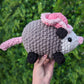 Cowboy Opossum Crochet Plushie (Valentine's Edition) [Archived]