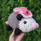 Cowboy Opossum Crochet Plushie (Valentine's Edition) [Archived]