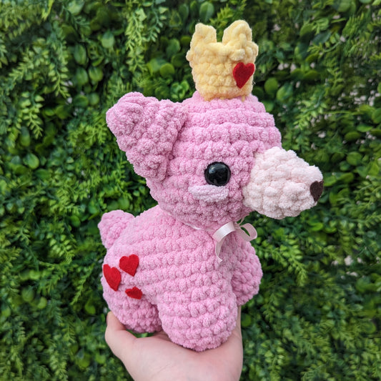 Queen of Hearts Bear Crochet Plushie [Archived]