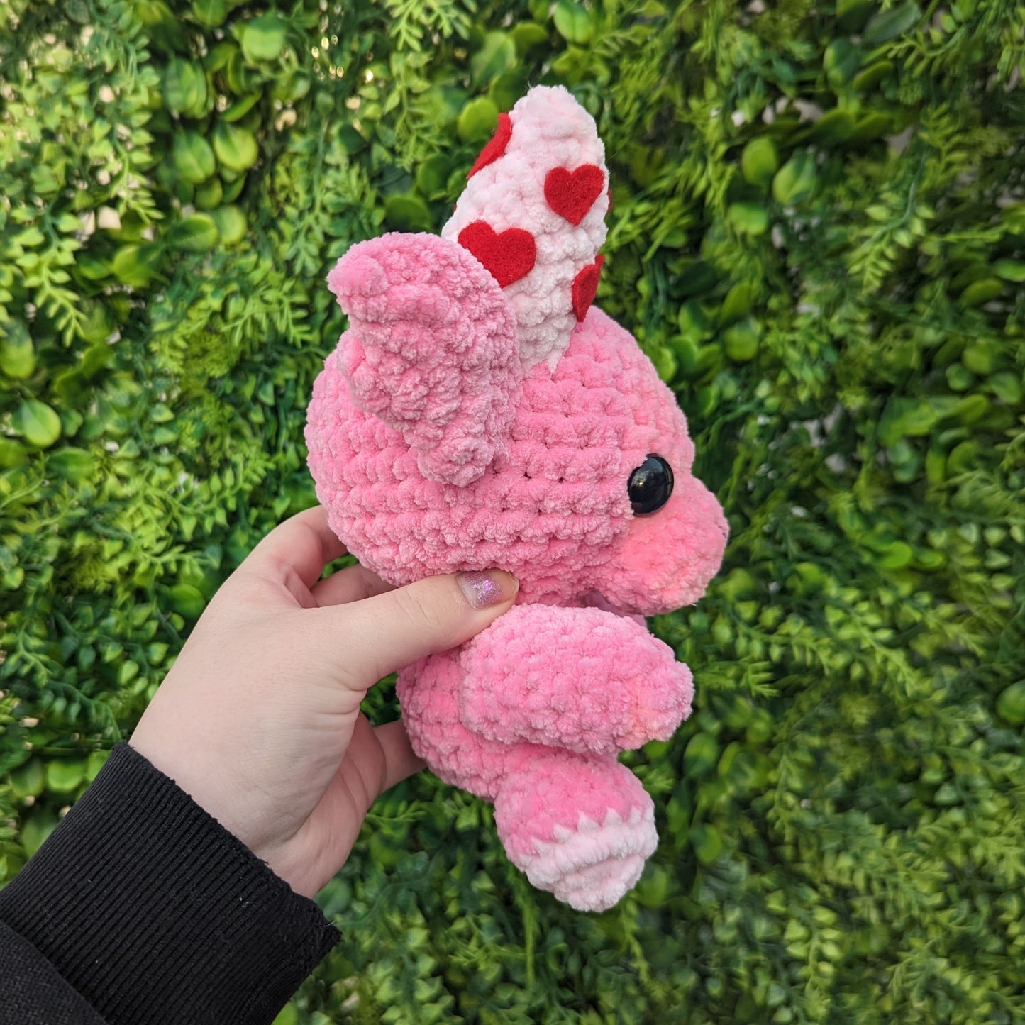 Baby Heart Baphomet Goat Crochet Plushie [Archived]