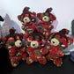 Chocolate Covered Strawberry Teddy Bear Crochet Plushie [Archived]