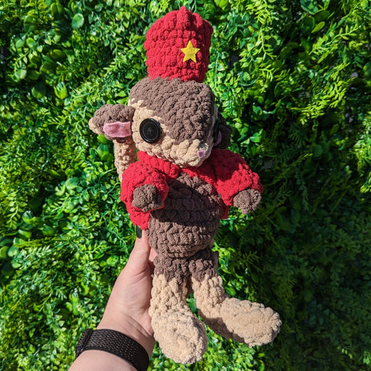 Jumbo Circus Mouse Crochet Plushie [Archived]