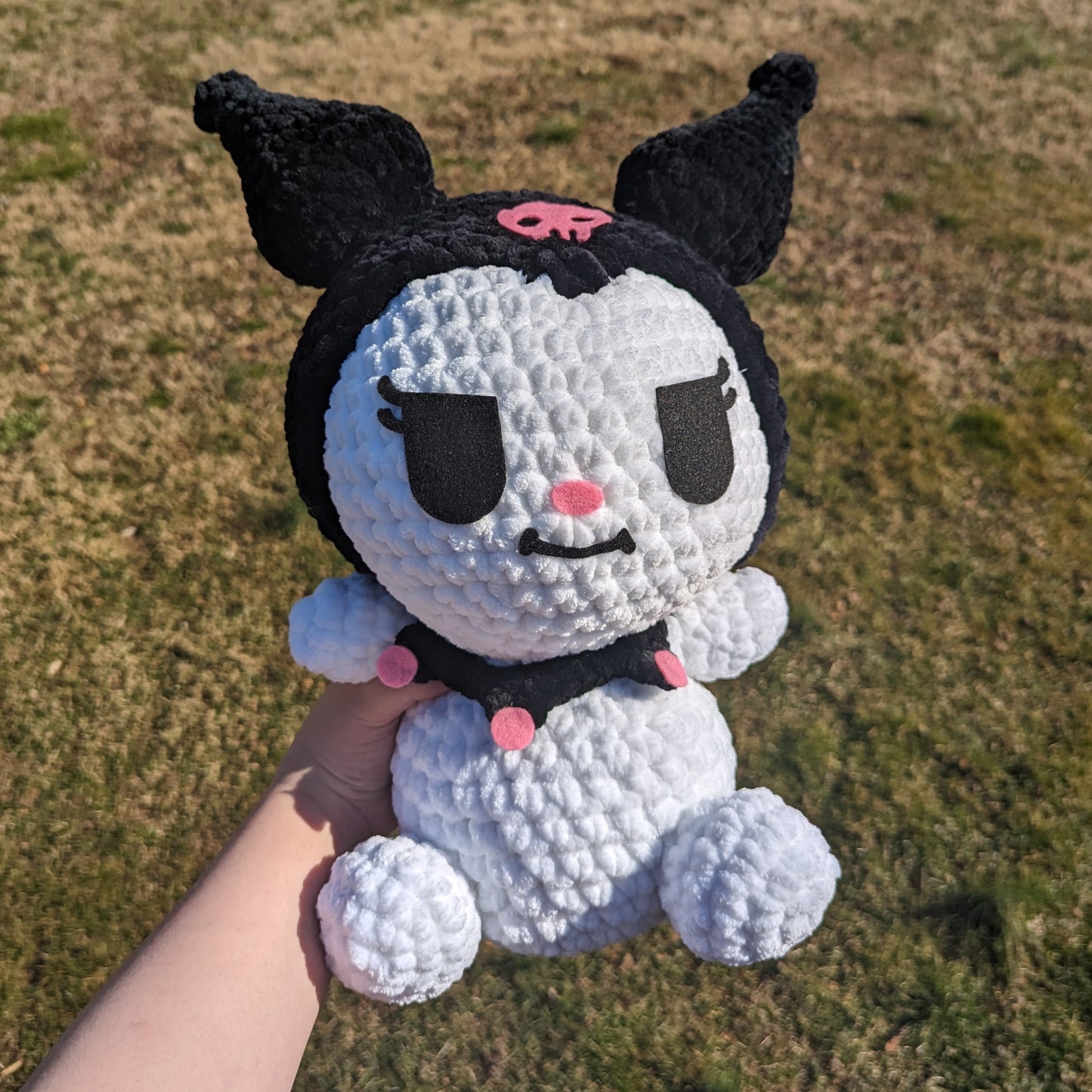 Jumbo Kawaii Japanese Jester Devil Rabbit Bunny Crochet Plushie