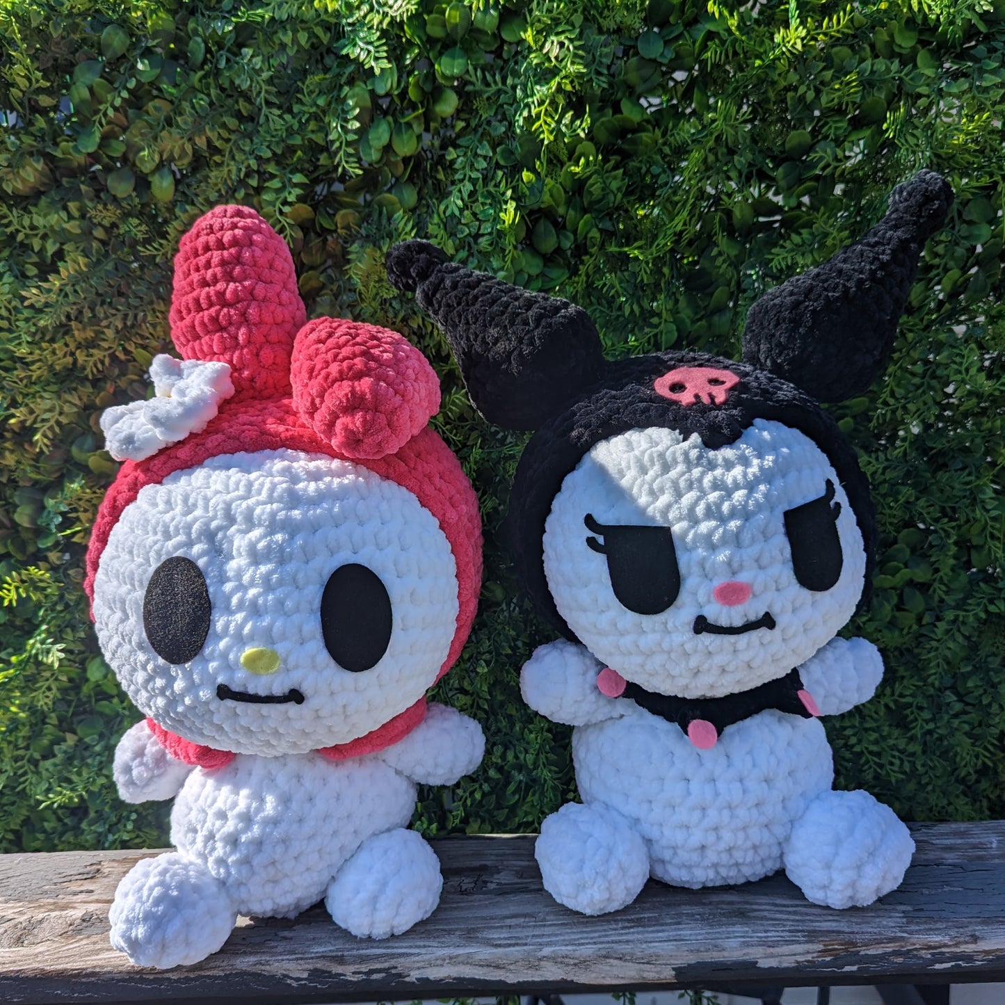 Jumbo Kawaii Japanese Jester Devil Rabbit Bunny Crochet Plushie