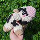 Peluche de crochet Baby Moo Cow (con cencerro) [Archivado]